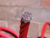 Kletternetz aus Ø 16 mm Herkulestau, # 350 mm Maschenweite mit Kugelknoten